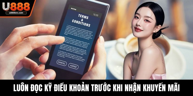 Luôn đọc kỹ điều khoản trước khi nhận khuyến mãi